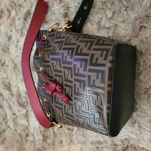Authentic Fendi Tresor Shoulder Bag